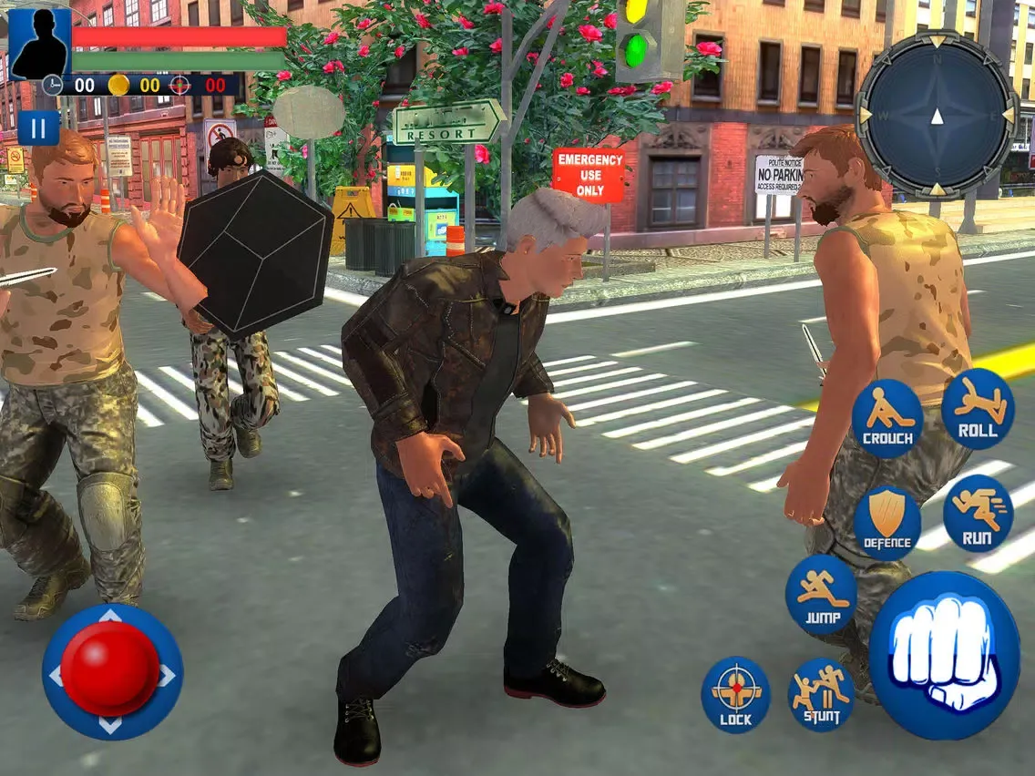 Capturas de tela do City Gangster War Mafia iPad 