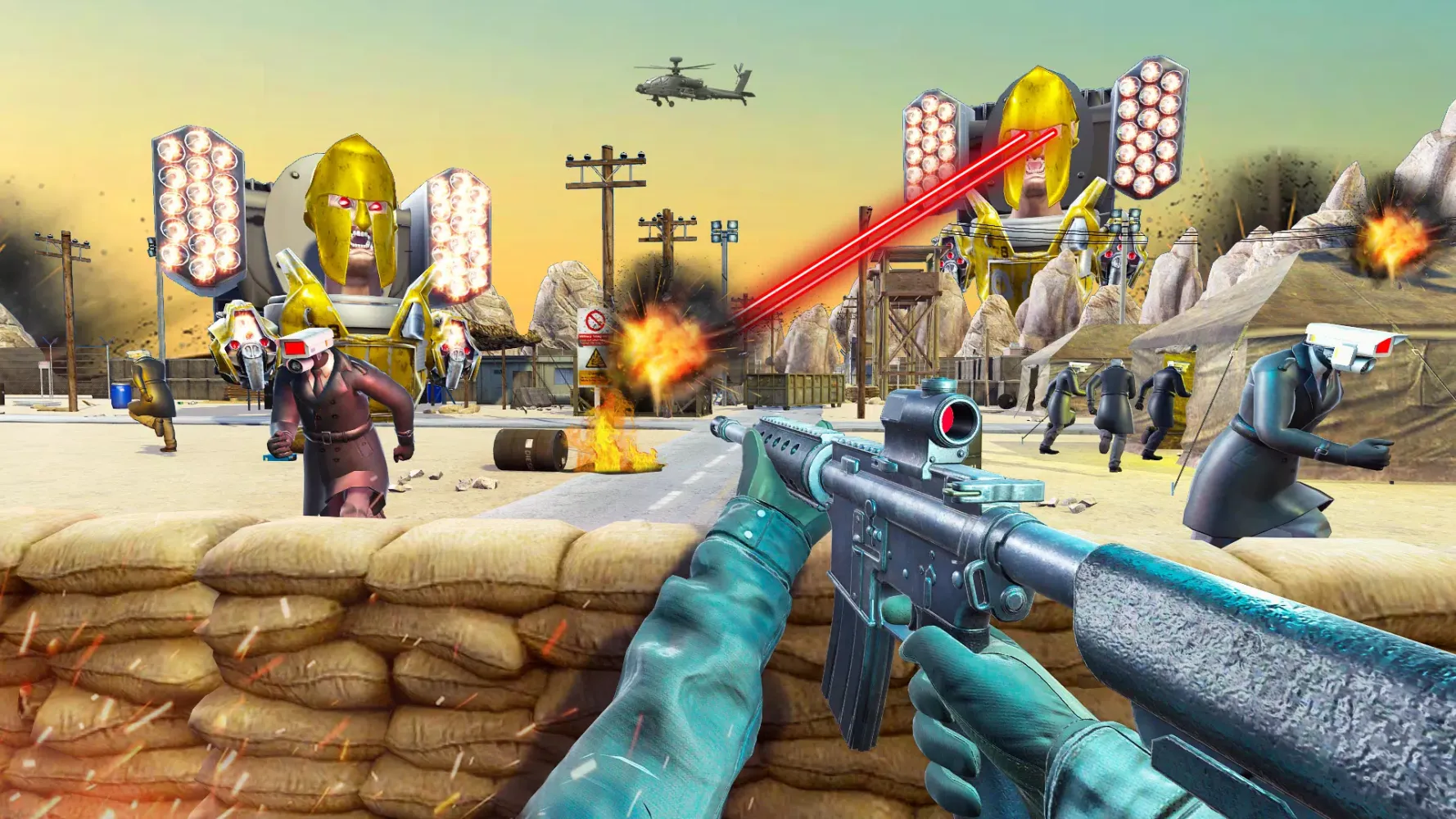 Toilet FPS Shooting スクリーンショット
