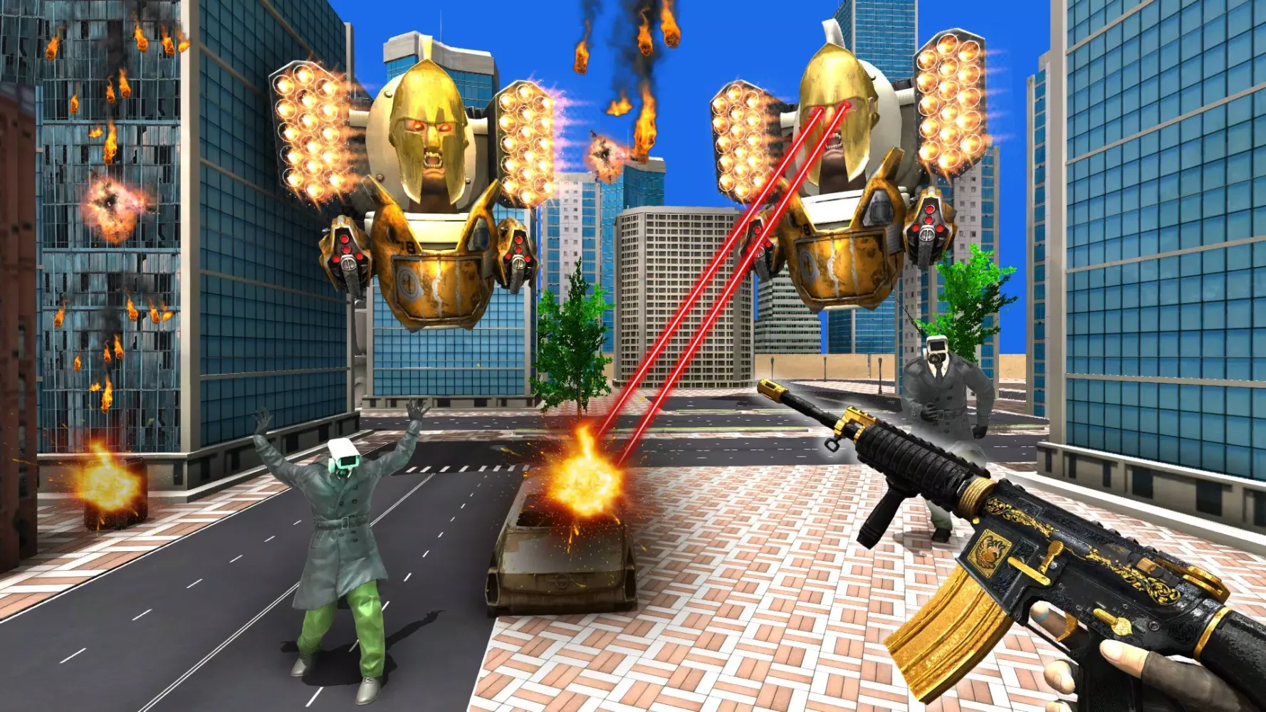 Toilet FPS Shooting スクリーンショット