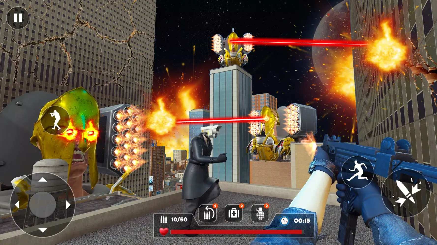 Toilet FPS Shooting スクリーンショット