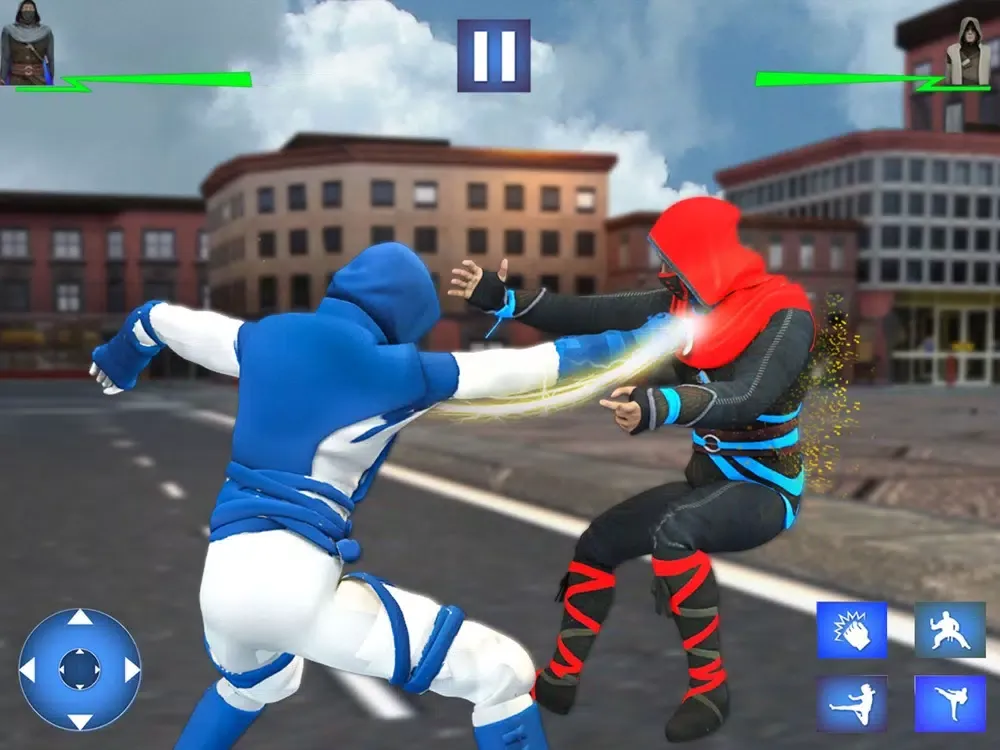Kung Fu Warrior: Ninja Fight iPad  Ekran Görüntüleri