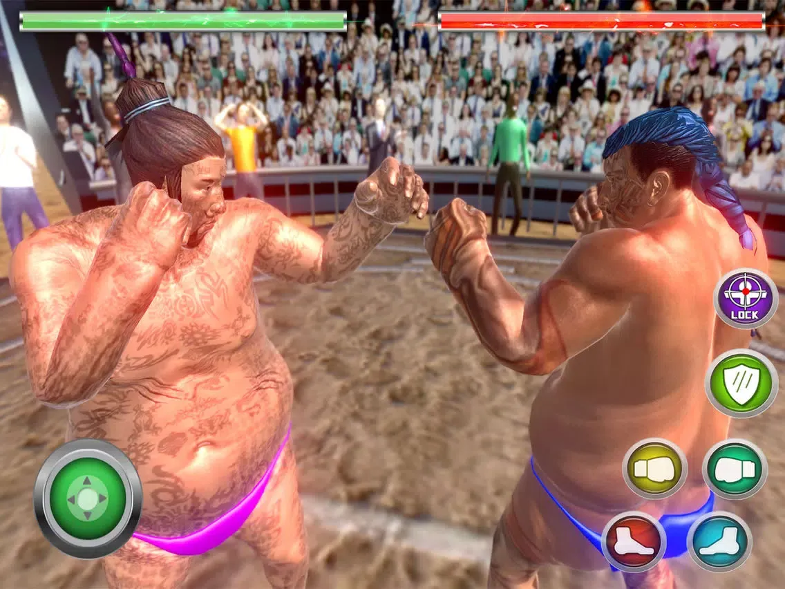 Real Sumo Fighting 2017 iPad  سکرین شاٹس