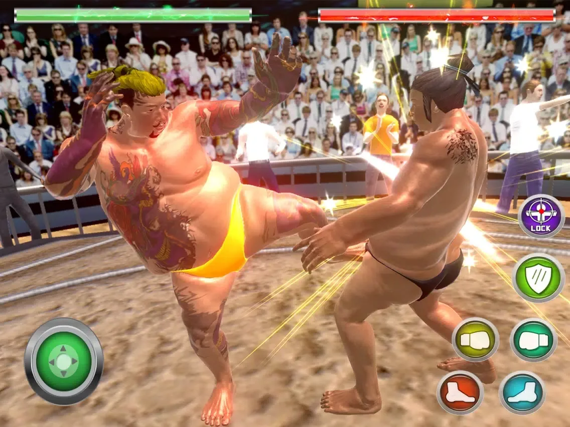 Real Sumo Fighting 2017 iPad  سکرین شاٹس
