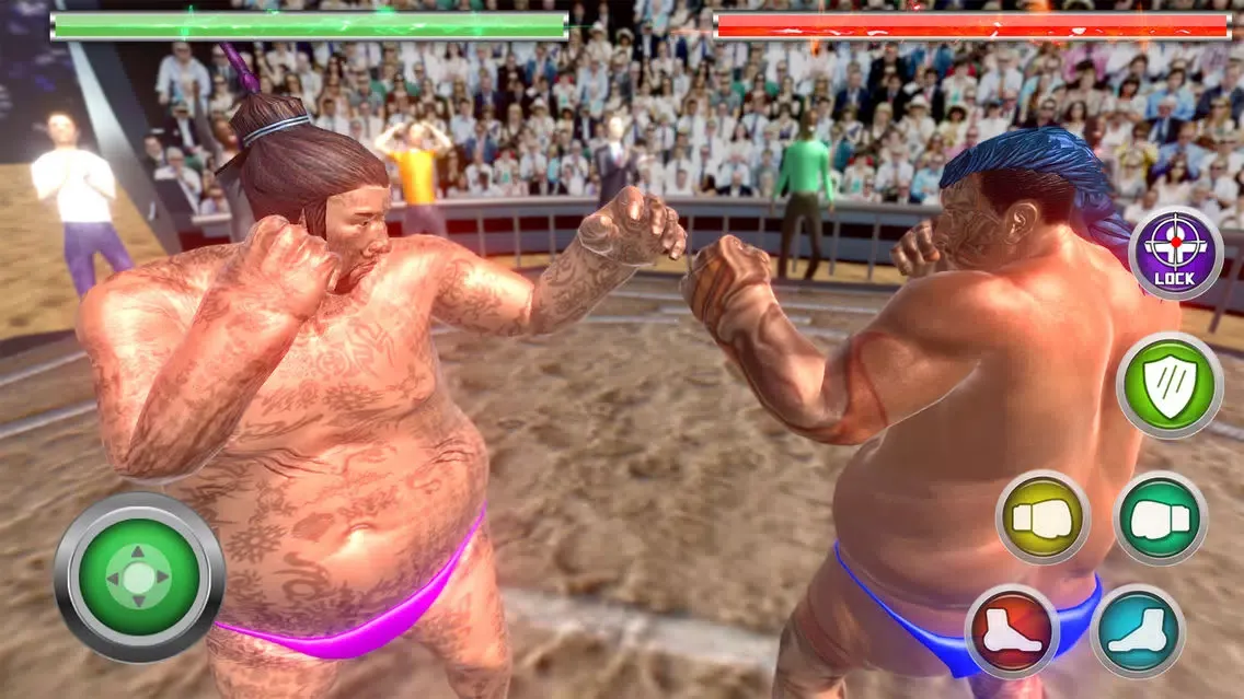 Real Sumo Fighting 2017 سکرین شاٹس