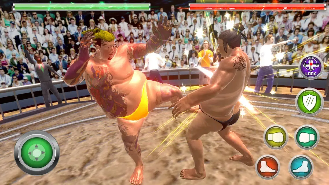 Real Sumo Fighting 2017 سکرین شاٹس