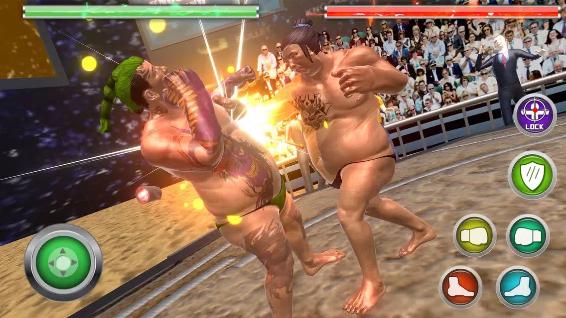 Real Sumo Fighting 2017 سکرین شاٹس