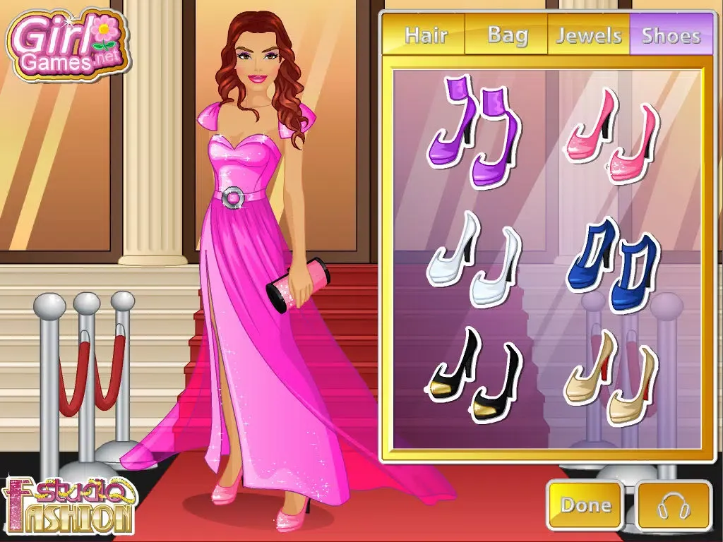 Red Carpet Fashion Studio iPad  Screenshots