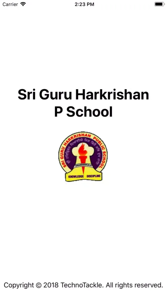 Sri Guru Harkrishan P School スクリーンショット