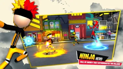 Stickman Fight- Gangster Crime 스크린샷