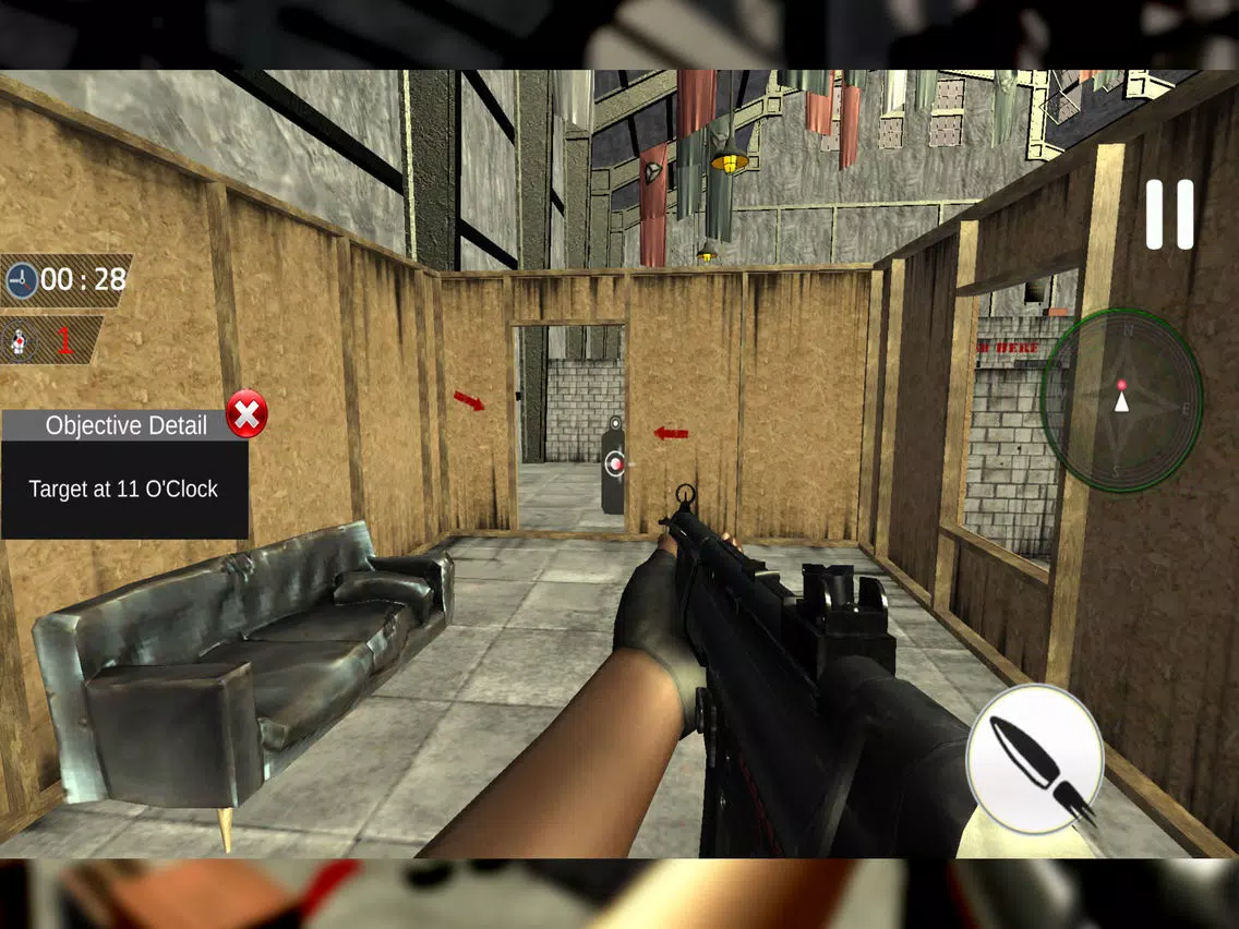 Kill House Target Shooting iPad  Screenshots