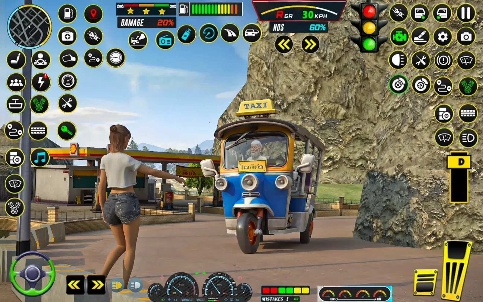 Auto Rickshaw Cargo Game 2024 Screenshots