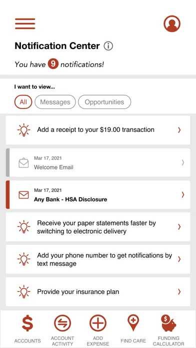 Screenshot di FSA TPA Benefits