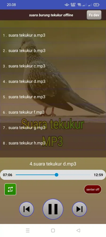 تصاویر Suara pikat burung tekukur