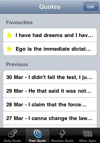 Capturas de pantalla de Eureka! Science Quotes