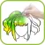 How to draw Hairdo - Hairstyle