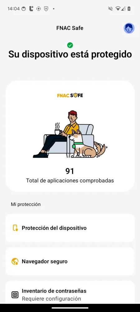 Скриншоты FNAC Safe