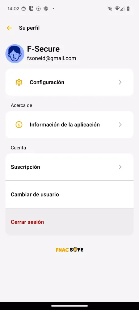 Скриншоты FNAC Safe