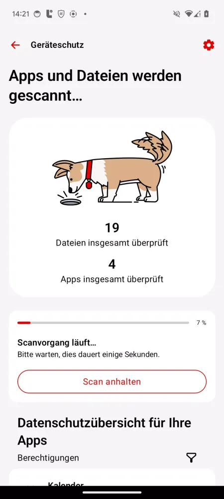 Vodafone Sicherheitspaket স্ক্রিনশট