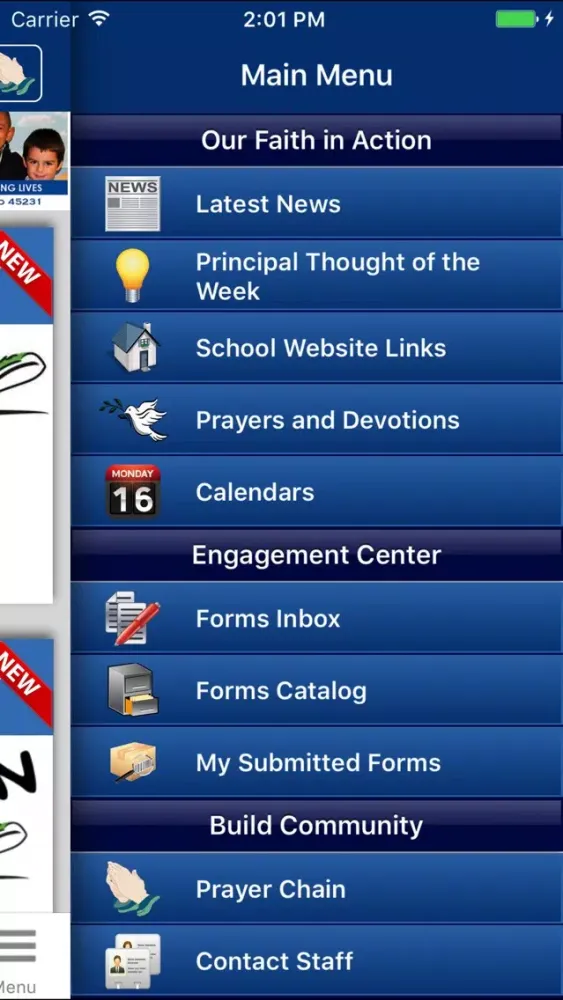 John Paul II Catholic School Ekran Görüntüleri