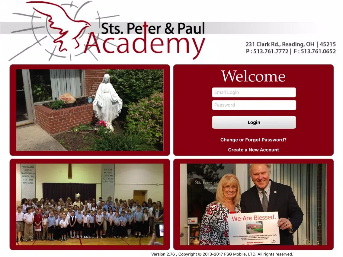 Sts. Peter and Paul Academy iPad  स्क्रीनशॉट