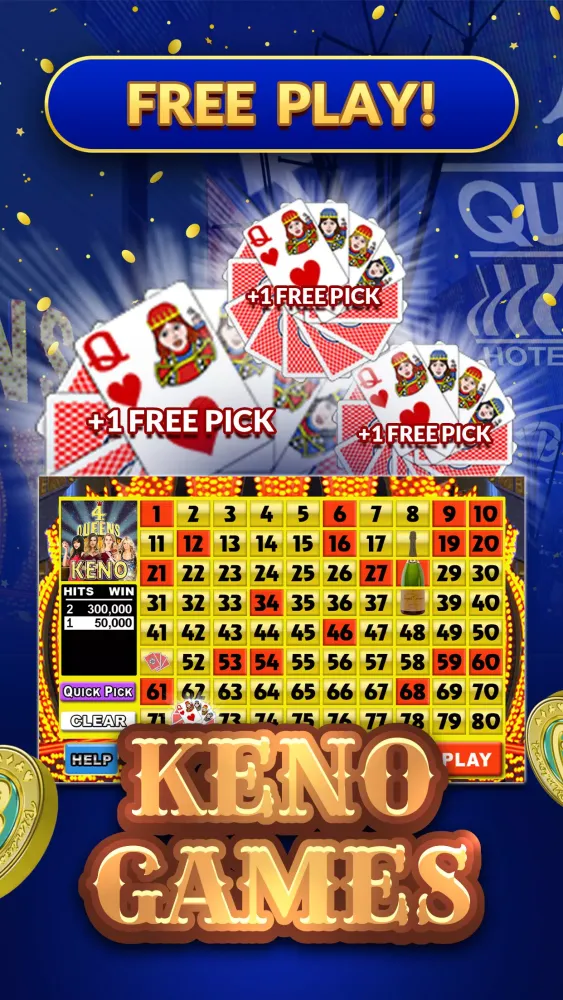 Zrzuty ekranu Binions/Four Queens Game Quest