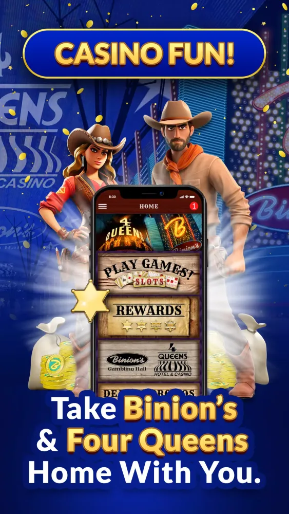 Zrzuty ekranu Binions/Four Queens Game Quest