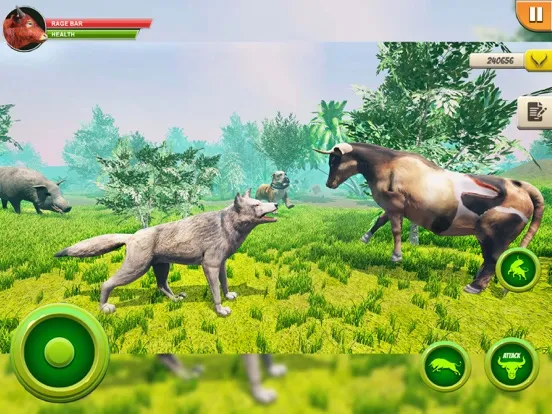 Wildlife Bull Animal Simulator iPad  スクリーンショット