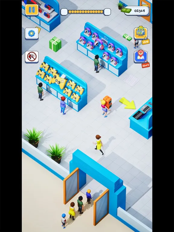 Capturas de pantalla de Electronics Store Tycoon Games iPad 