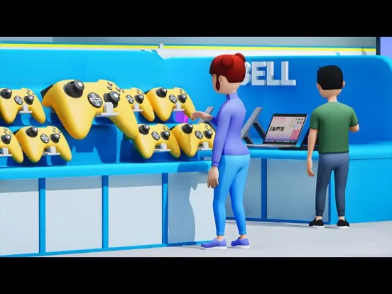 Capturas de pantalla de Electronics Store Tycoon Games iPad 