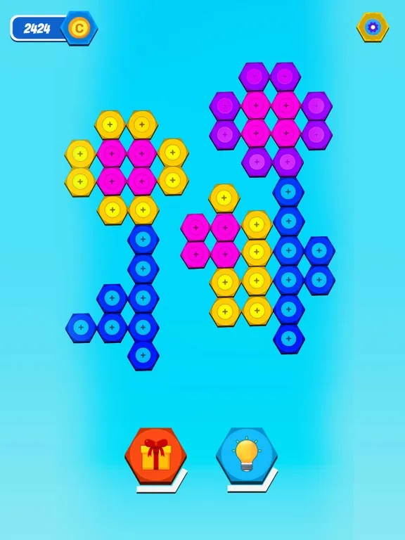 Zrzuty ekranu Nuts & Bolts Sorting Games 3D iPad 