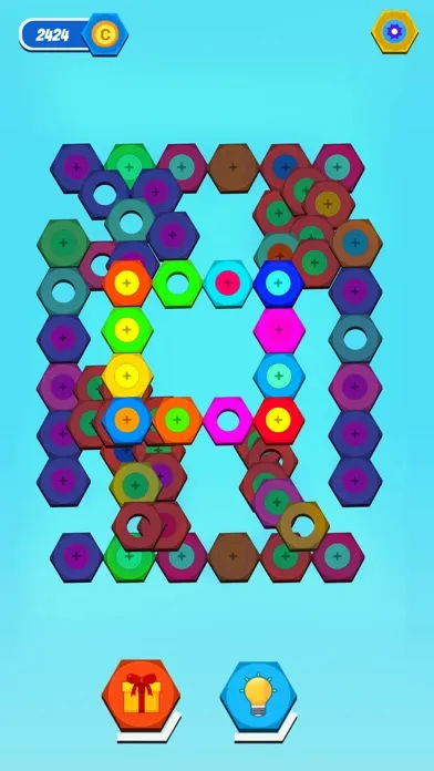 Zrzuty ekranu Nuts & Bolts Sorting Games 3D