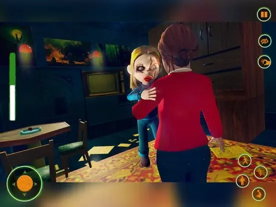 Tangkapan skrin Scary Doll Horror House iPad 
