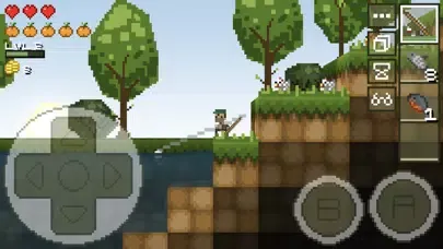 Tangkapan skrin LostMiner: Build & Craft Game
