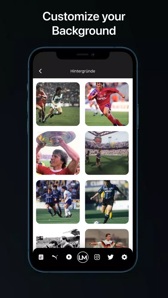 Screenshot di Lothar Matthäus Keyboard