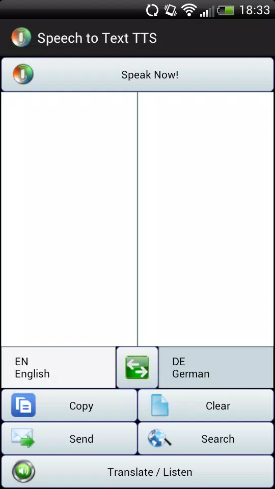 Speech to Text Translator TTS Screenshots