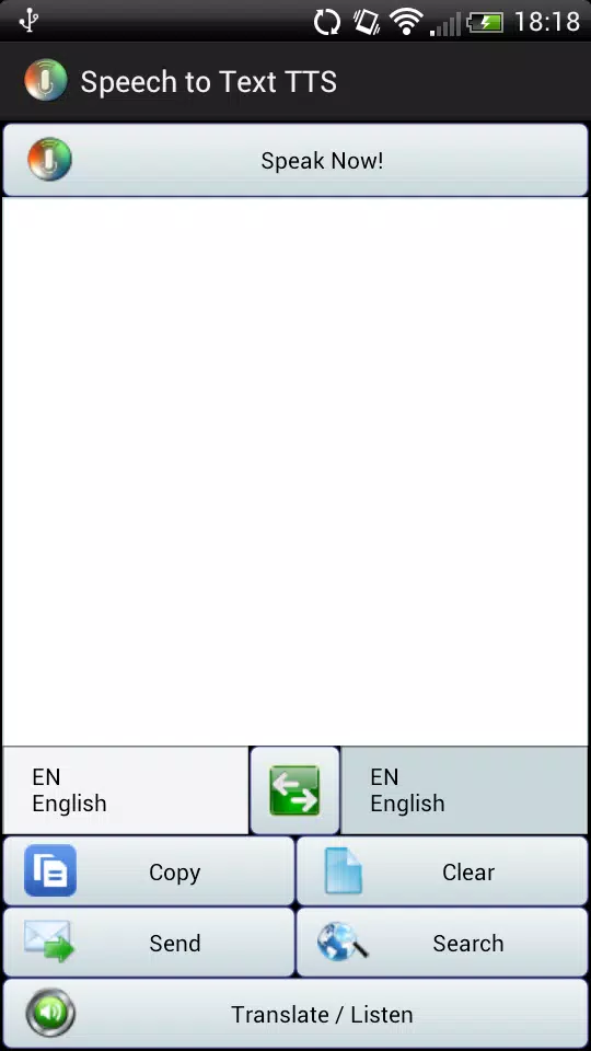 Speech to Text Translator TTS Screenshots
