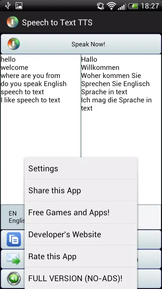 صور Speech to Text Translator TTS