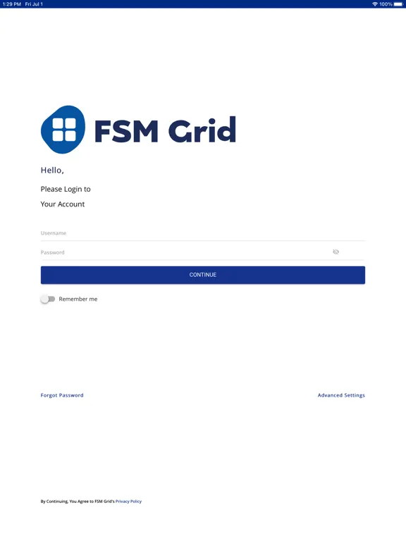 FSM Grid iPad 应用截图