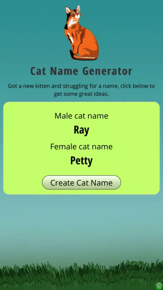 CatNameGen Screenshots