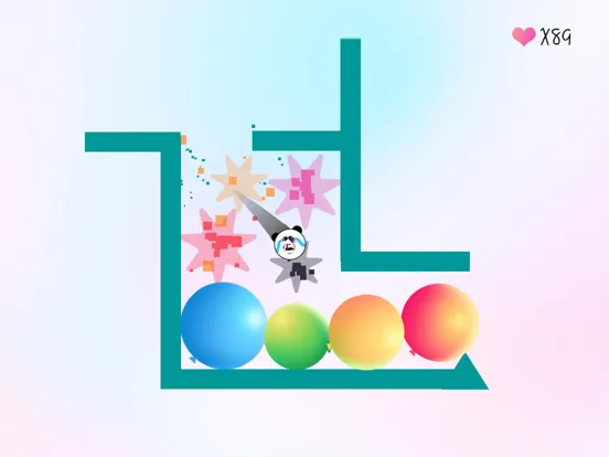 Zrzuty ekranu 粉碎球球-魔性打气球 iPad 