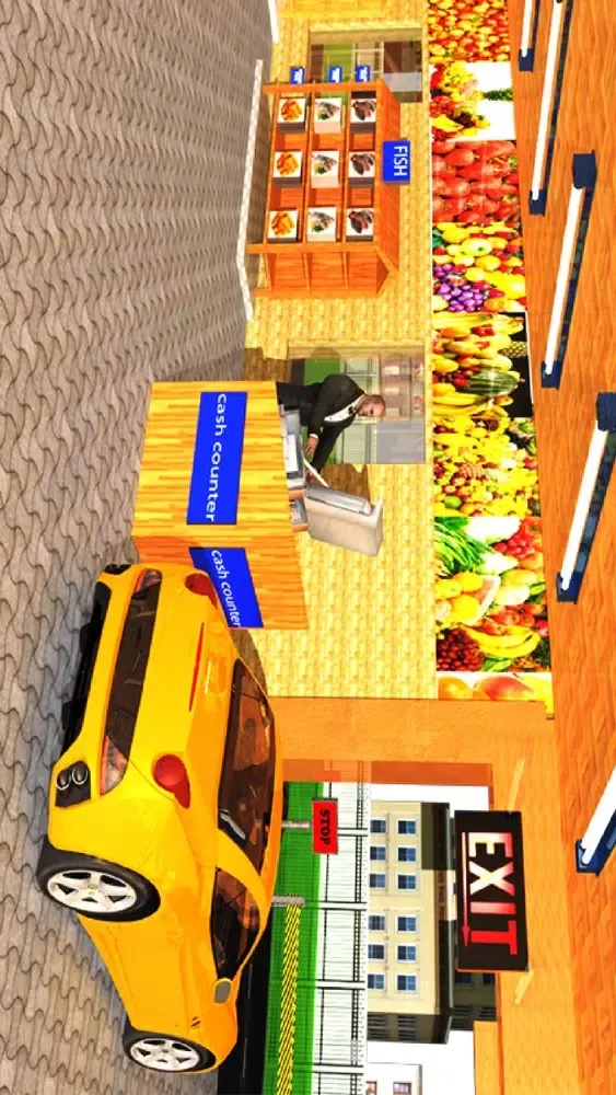 Zrzuty ekranu Drive through Supermarket 3D