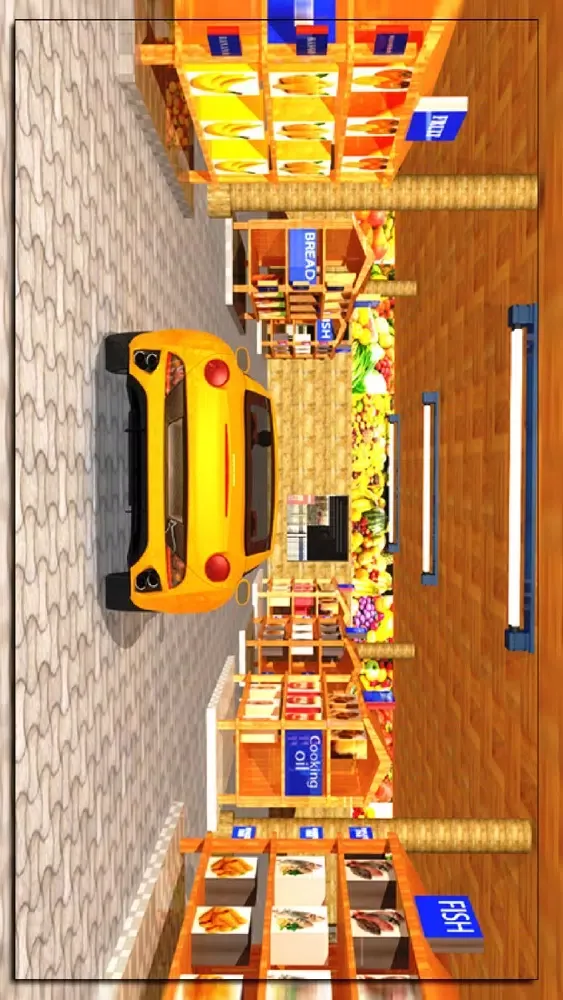 Zrzuty ekranu Drive through Supermarket 3D