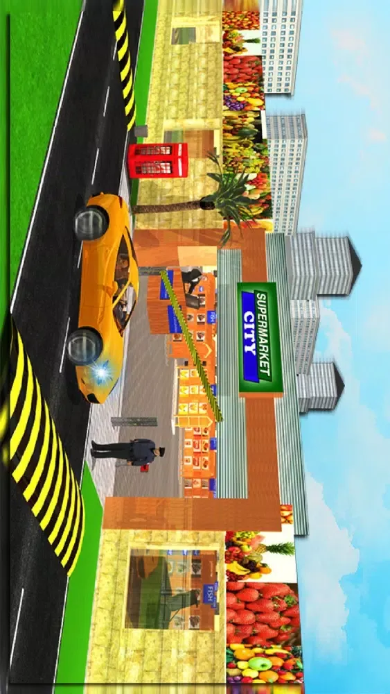 Zrzuty ekranu Drive through Supermarket 3D