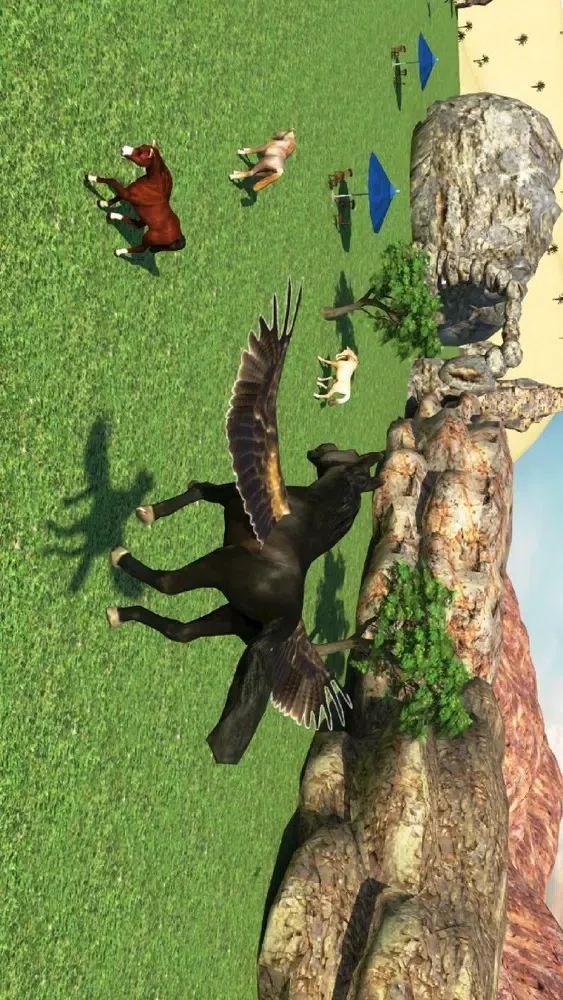 Ảnh chụp màn hình của Flying Horse Ride Adventure