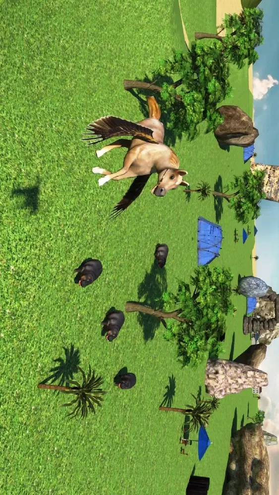 Ảnh chụp màn hình của Flying Horse Ride Adventure