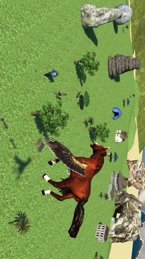 Ảnh chụp màn hình của Flying Horse Ride Adventure