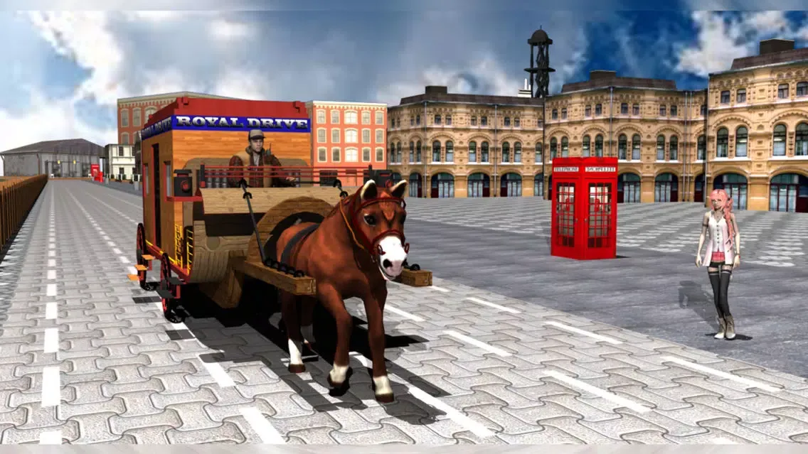 Horse Carriage Transport Sim应用截图