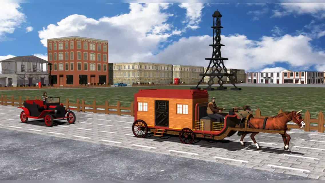 Horse Carriage Transport Sim应用截图