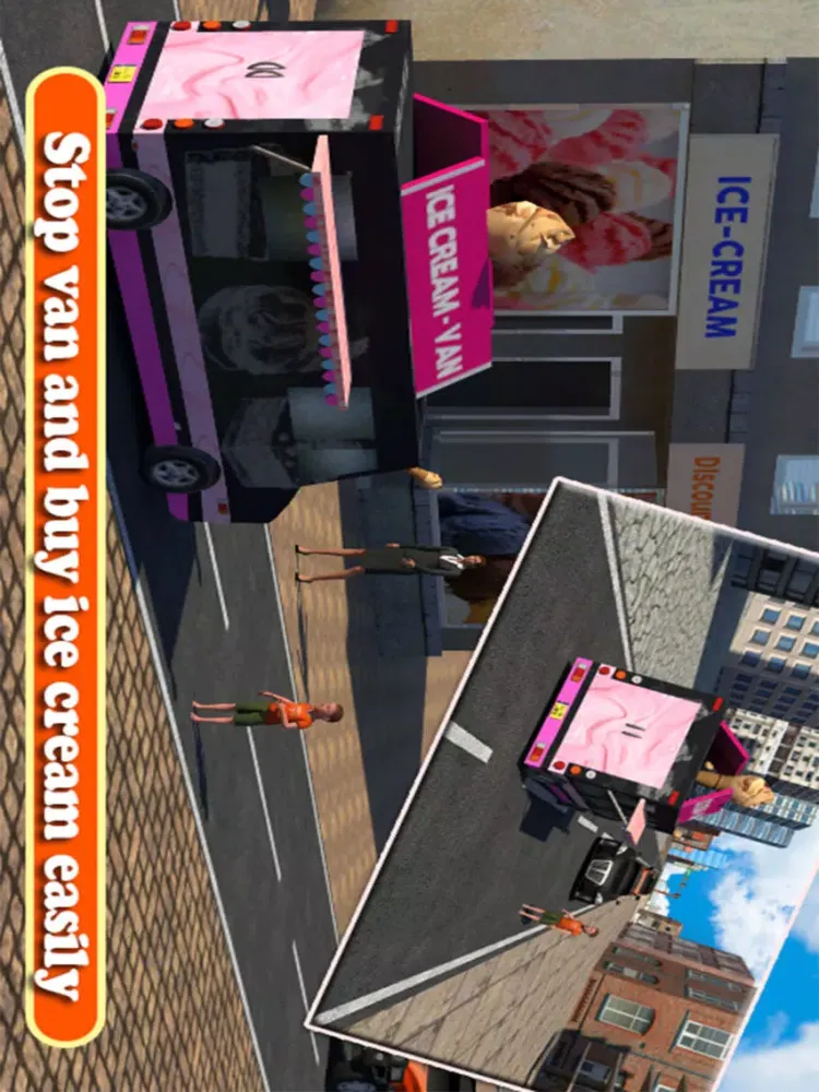 Captures d'écran de Ice Cream Delivery Van 3d iPad 