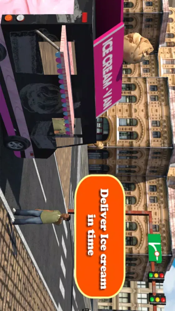 Captures d'écran de Ice Cream Delivery Van 3d